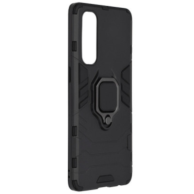 Husa pentru Oppo Reno4 Pro 4G - Techsuit Silicone Shield - Black - 2