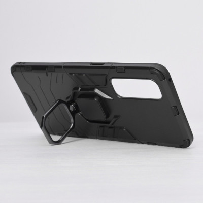 Husa pentru Oppo Reno4 Pro 4G - Techsuit Silicone Shield - Black - 3