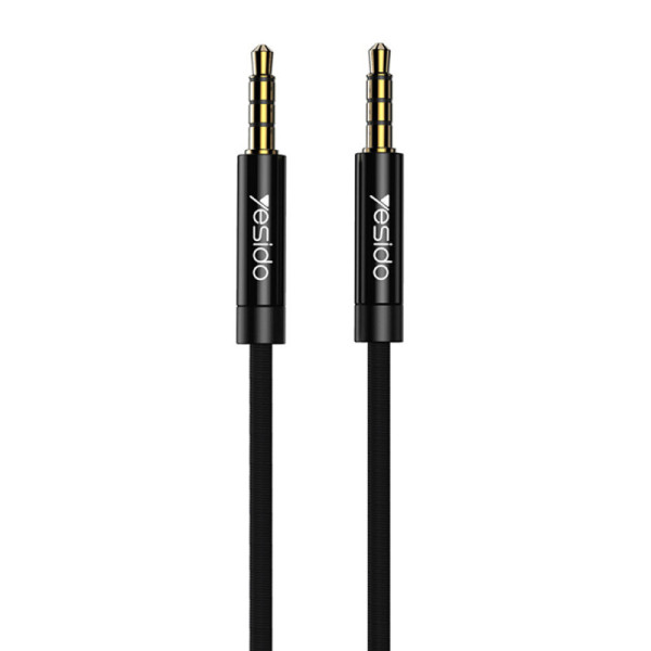 Cablu Audio Jack 3.5mm la Jack 3.5mm, 3m - Yesido (YAU16) - Black