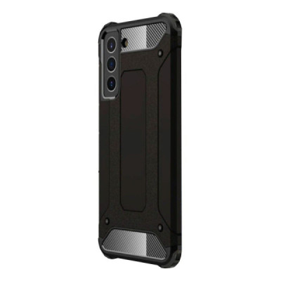 Husa pentru Samsung Galaxy S21 FE 5G - Techsuit Hybrid Armor - Black - 2
