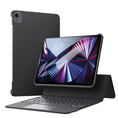 Husa cu tastatura ESR compatibila Apple iPad Pro 11" (2022) 4th Gen, negru - 3