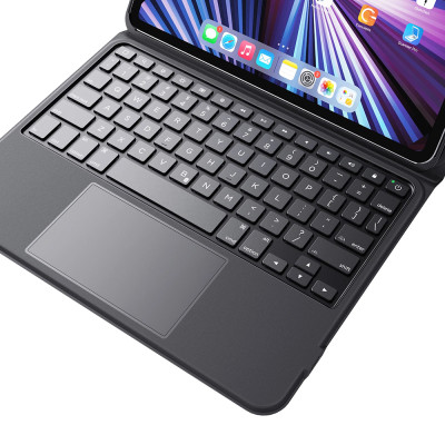 Husa cu tastatura ESR compatibila Apple iPad Pro 11" (2022) 4th Gen, negru - 6