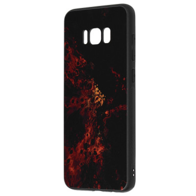 Husa pentru Samsung Galaxy S8 Plus - Techsuit Glaze Series - Red Nebula - 2