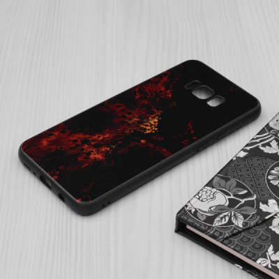 Husa pentru Samsung Galaxy S8 Plus - Techsuit Glaze Series - Red Nebula - 3