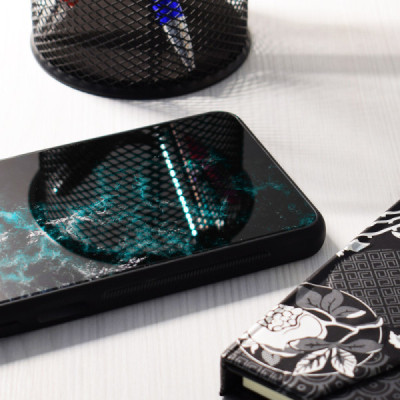 Husa pentru OnePlus 9R - Techsuit Glaze Series - Blue Nebula - 5