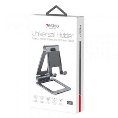 Suport Tableta pentru Birou - Yesido Silicone Pad (C98) - Black - 6