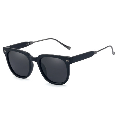 Ochelari de soare cu protectie UV unisex Techsuit, negru mat, MM95837 - 1