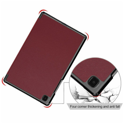 Husa pentru Samsung Galaxy Tab A7 Lite - Techsuit FoldPro - Rosu - 2