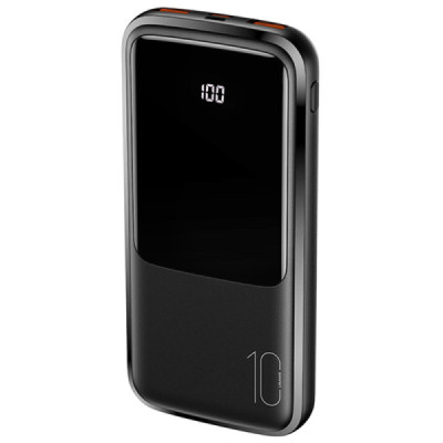 Baterie Externa 10000mAh, 2xUSB, USB-C, Micro-USB - Usams (US-CD161) - Black - 1
