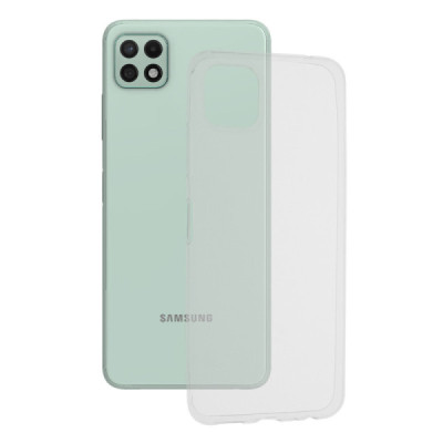 Husa pentru Samsung Galaxy A22 5G - Techsuit Clear Silicone - Transparent - 1