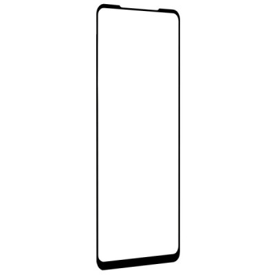 Folie pentru Samsung Galaxy A21s / A21 - Techsuit 111D Full Cover / Full Glue Glass - Black - 4