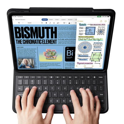 Husa cu tastatura lite ESR compatibila Apple iPad Pro 11" (2022) 4th Gen, negru - 4