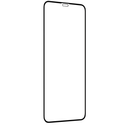 Folie pentru iPhone X / XS / 11 Pro - Techsuit 111D Full Cover / Full Glue Glass - Black - 4