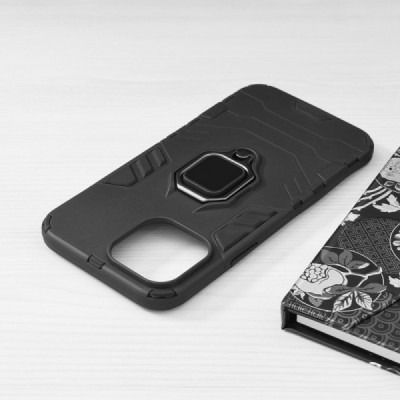 Husa pentru iPhone 13 Pro Max - Techsuit Silicone Shield - Black - 3