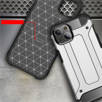 Husa pentru iPhone 13 - Techsuit Hybrid Armor - Black - 7