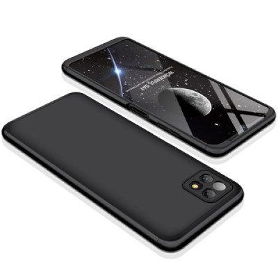 Husa pentru Samsung Galaxy A22 5G + Folie - GKK 360 - Black - 3