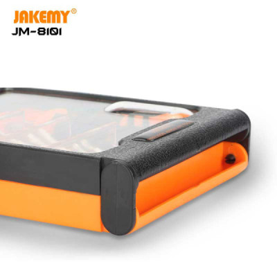Trusa Surubelnite cu Accesorii 33in1 - Jakemy Precision (JM-8101) - Orange - 5