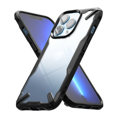 Husa pentru iPhone 13 Pro - Ringke Fusion X - Black - 2