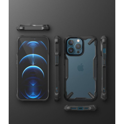 Husa pentru iPhone 13 Pro - Ringke Fusion X - Black - 7