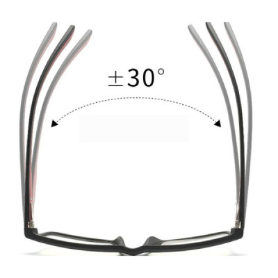 Ochelari de Calculator - Techsuit Reflex TR90 (F2388) - Black / Red - 5