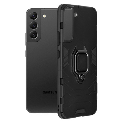 Husa pentru Samsung Galaxy S22 Plus 5G - Techsuit Silicone Shield - Black - 1