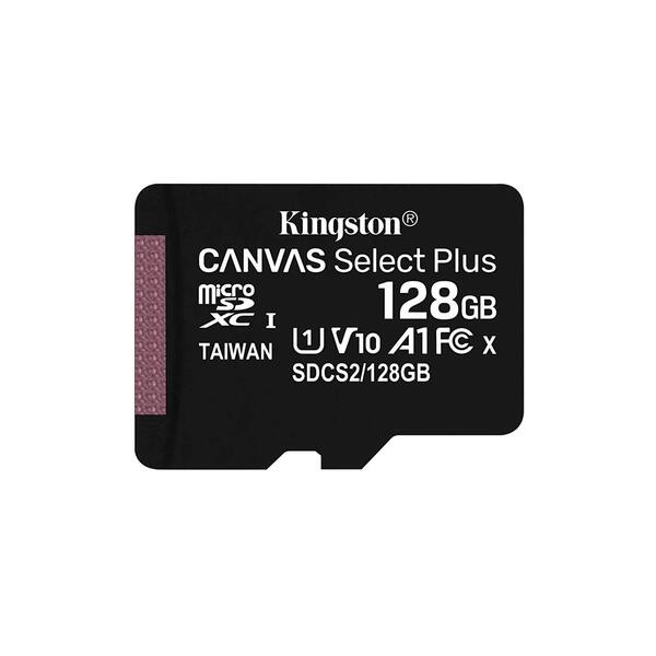 Card memorie Kingston Canvas Select Plus SDCS2128GBSP 128GB, Class 10