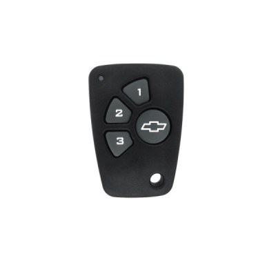 Husa pentru cheie  Chevrolet Silverado, Volt - Techsuit Car Key Case (3110.02) - Black - 5