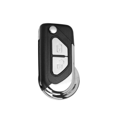 Husa pentru cheie Citroen Berlingo, C1, C2, C3 - Techsuit Car Key Case (1021.04) - Black - 5
