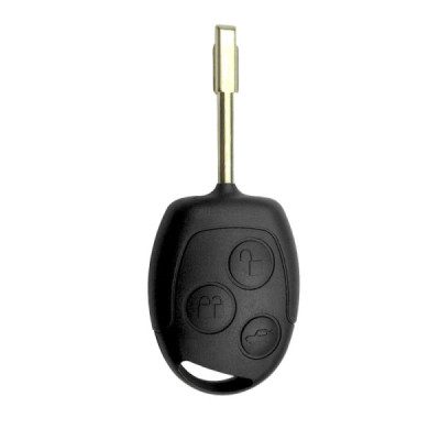 Husa pentru cheie Ford Fiesta, Figo, Fusion, Mondeo - Techsuit Car Key Case (1011.08) - Black - 5