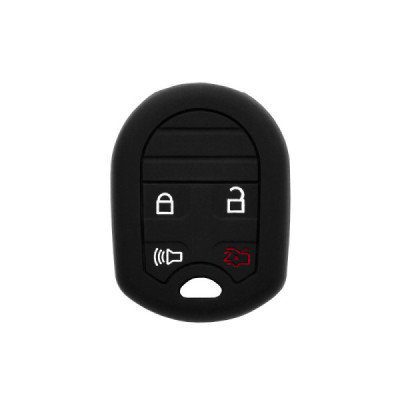 Husa pentru cheie Ford Edge 2007-2015/Lincoln/Mercury - Techsuit Car Key Case (1011.13) - Black - 1