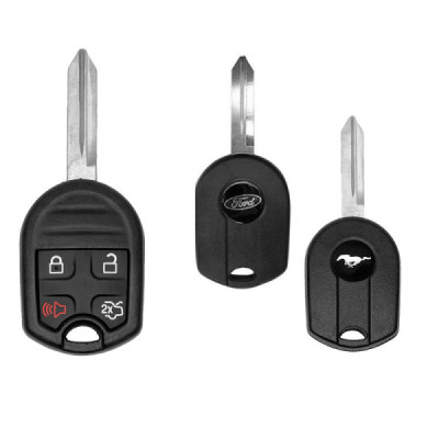 Husa pentru cheie Ford Edge 2007-2015/Lincoln/Mercury - Techsuit Car Key Case (1011.13) - Black - 5