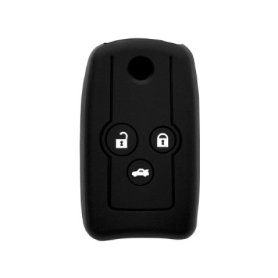 Husa pentru cheie Honda CR-V, Civic/Acura MDX, TSX - Techsuit Car Key Case (3005.03) - Black - 1