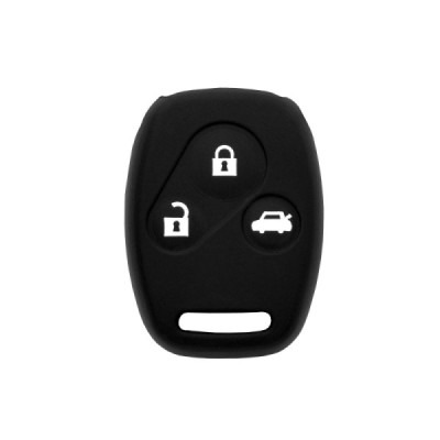 Husa pentru cheie Honda Element, Freed, Civic - Techsuit Car Key Case (3005.01) - Black - 1
