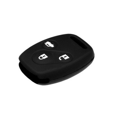 Husa pentru cheie Honda Element, Freed, Civic - Techsuit Car Key Case (3005.01) - Black - 4