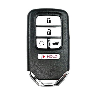 Husa pentru cheie Honda Insight, Civic, CR-V - Techsuit Car Key Case (2005.08) - Black - 5