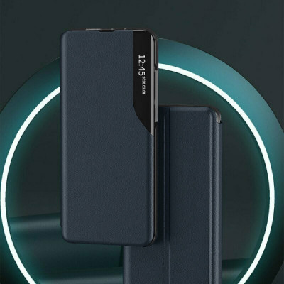 Husa pentru Oppo A54 5G / A74 5G / OnePlus Nord N200 5G - Techsuit eFold Series - Dark Blue - 5