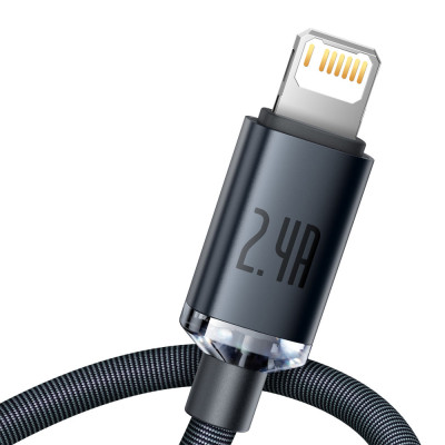 Cablu Fast Charging USB la Lightning Baseus 2.4A, 2m, CAJY000101 - 4