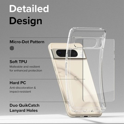 Folie sticla iPhone 15 Pro Max Techsuit Clear Vision Glass, transparenta - 2