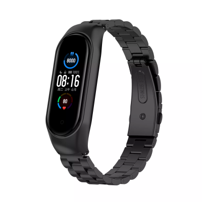 Curea Xiaomi Mi Band 6 Techsuit, negru, W021 - 2