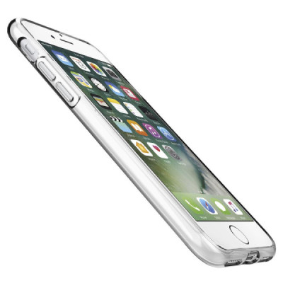 Husa pentru iPhone 7 / 8 / SE 2 / SE 3 - Spigen Liquid Crystal - Clear - 4