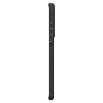 Husa pentru Samsung Galaxy S21 Ultra 5G - Spigen Liquid Air - Matte Black - 7