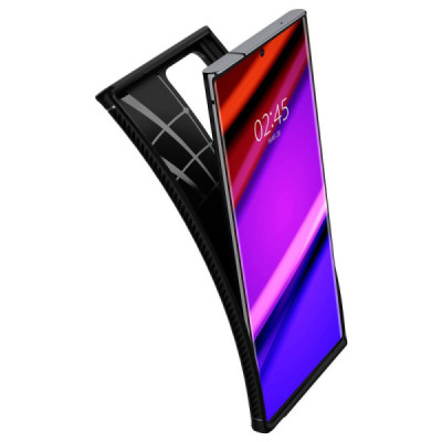 Husa pentru Samsung Galaxy Note 20 Ultra / Note 20 Ultra 5G - Spigen Rugged Armor - Black - 6