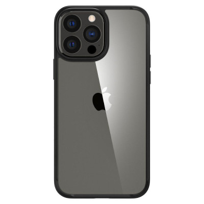 Husa pentru iPhone 13 Pro Max - Spigen Ultra Hybrid - Matte Black - 2