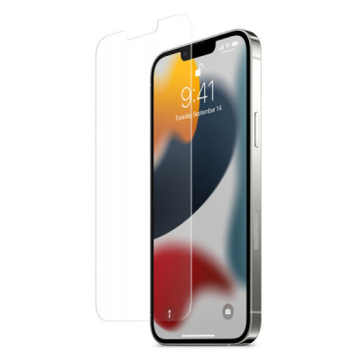 Folie pentru iPhone 13 Pro Max / 14 Plus - Spigen Glas.tR EZ FIT - Clear - 2