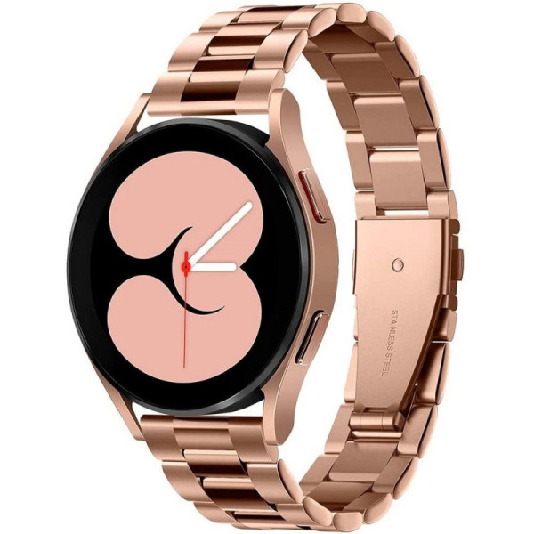 Curea pentru Samsung Galaxy Watch 4/5/Active 2, Huawei Watch GT 3 (42mm)/GT 3 Pro (43mm) - Spigen Modern Fit - Rose Gold