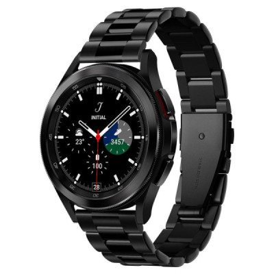 Curea pentru Samsung Galaxy Watch 4/5/Active 2, Huawei Watch GT 3 (42mm)/GT 3 Pro (43mm) - Spigen Modern Fit - Black - 1