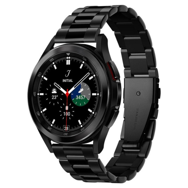 Curea pentru Samsung Galaxy Watch 4/5/Active 2, Huawei Watch GT 3 (42mm)/GT 3 Pro (43mm) - Spigen Modern Fit - Black
