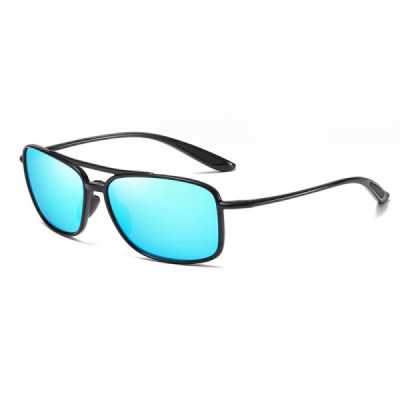 Ochelari de Soare - Techsuit Polarised TR90 (MM99) - Bright Black / Ice Blue - 1