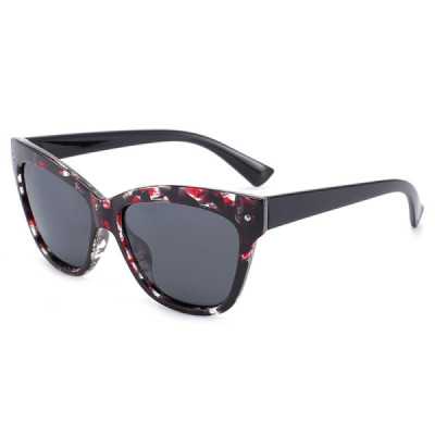 Ochelari de Soare - Techsuit Polarised PC (OD8155-C4) - Flowers / Black - 1