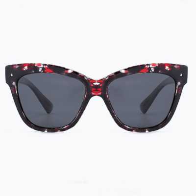 Ochelari de Soare - Techsuit Polarised PC (OD8155-C4) - Flowers / Black - 2